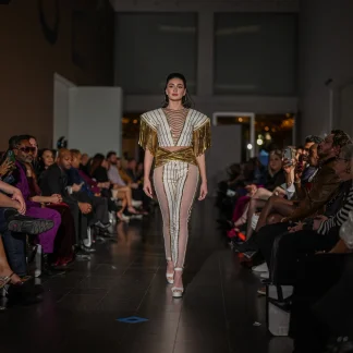 Chain top with chain pants